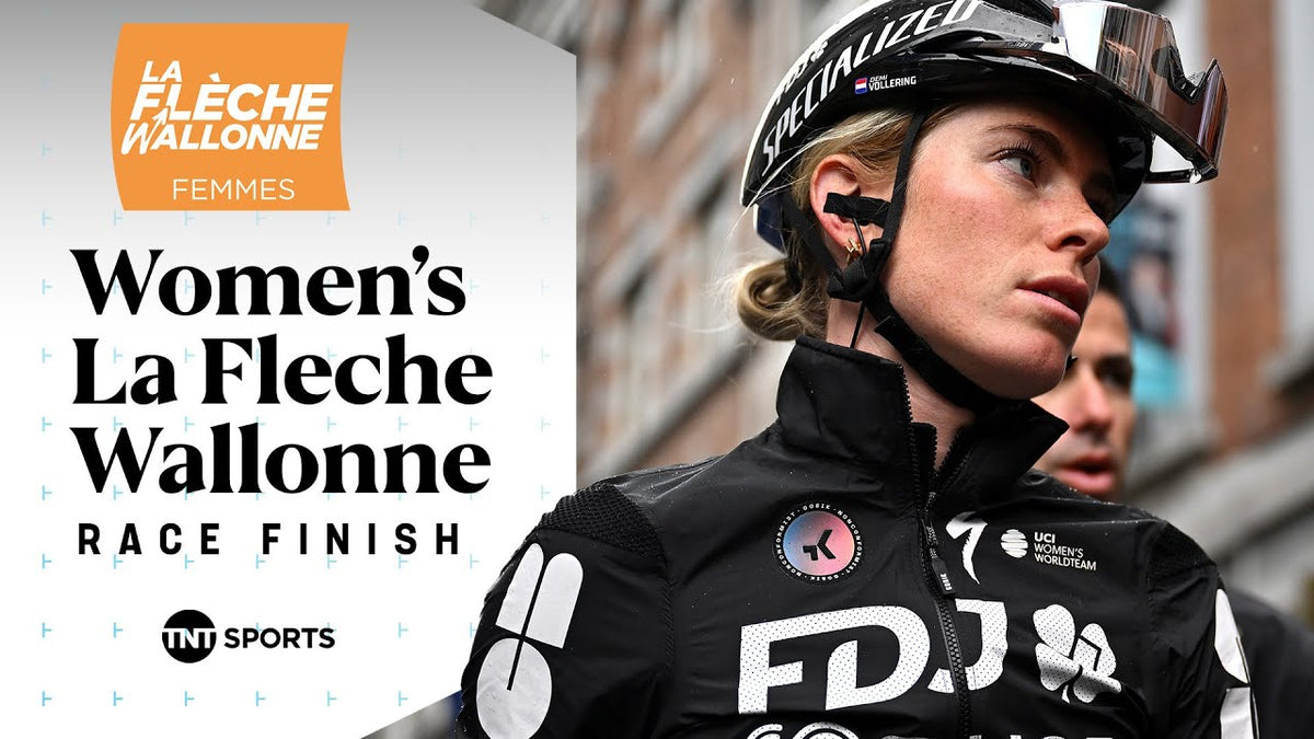 La Flèche Wallonne Féminine 2025: final km (TNT Sports Cycling)