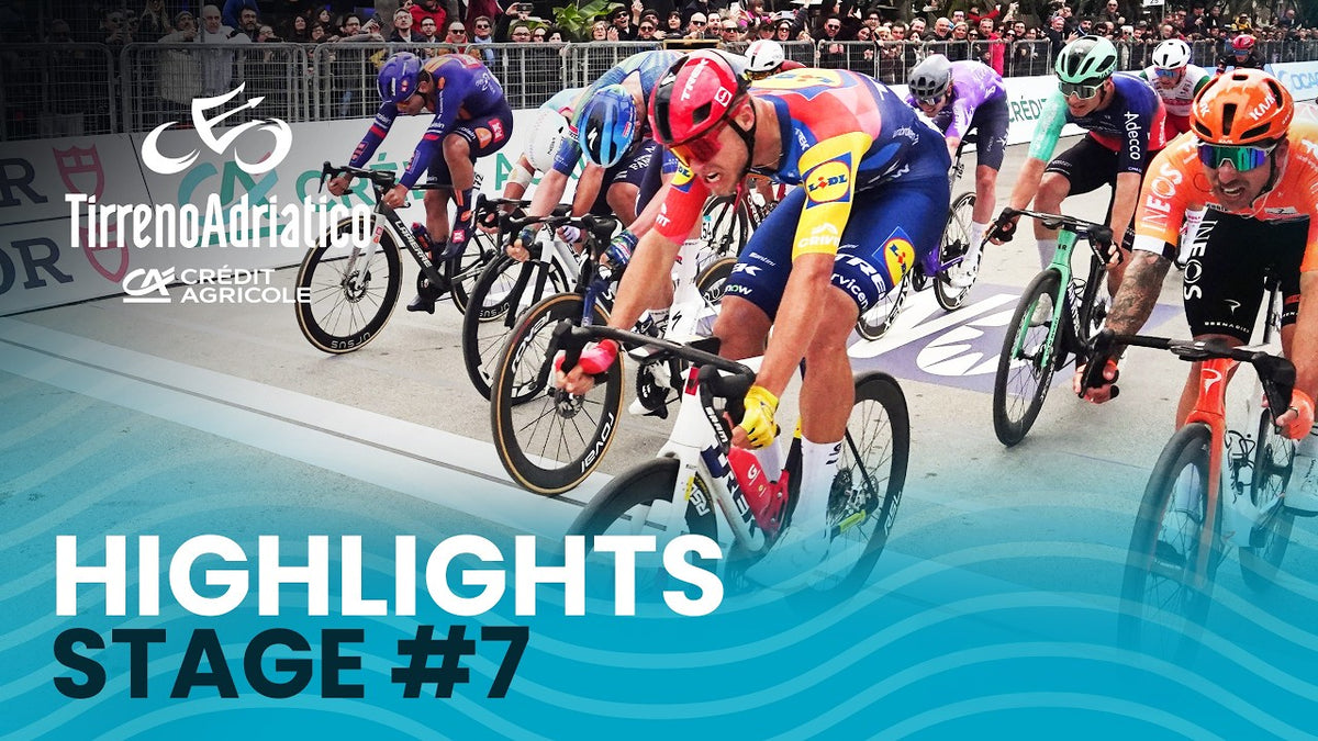 Tirreno-Adriatico 2026, Stage 7: highlights (Giro d'Italia)