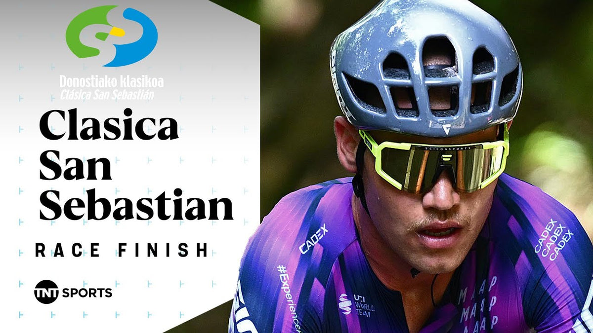 Clásica San Sebastián 2025: final km (TNT Sports Cycling)