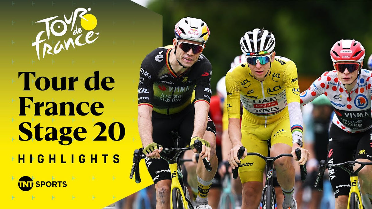 Tour de France 2025, Stage 20: highlights (TNT Sports Cycling)