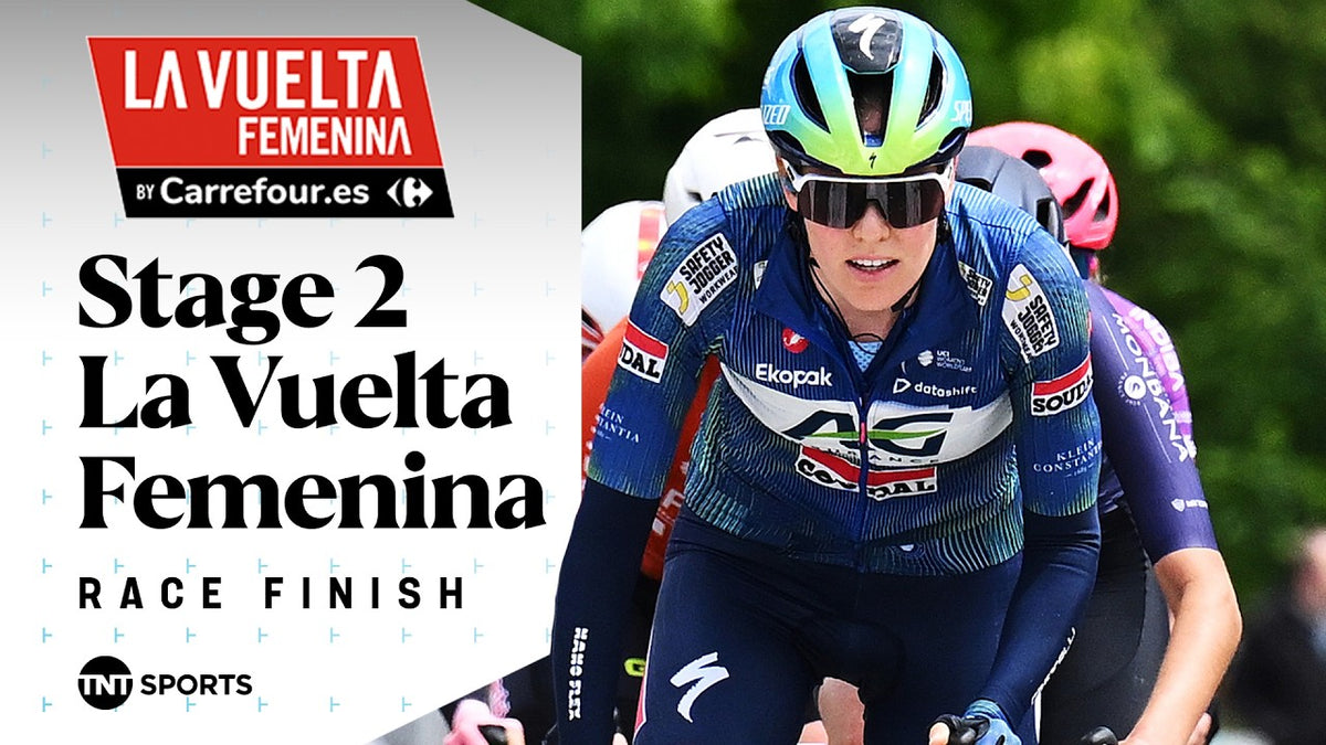 La Vuelta Femenina 2026, Stage 2: final kilometres (TNT Sports Cycling)