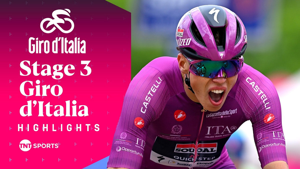 Giro d'Italia 2026, Stage 3: highlights (TNT Sports Cycling)