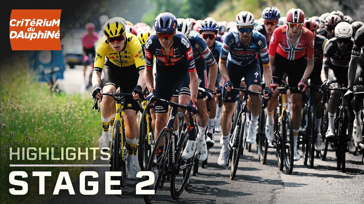 Tour Auvergne-Rhône-Alpes 2025, Stage 2: highlights (NBC Sports)