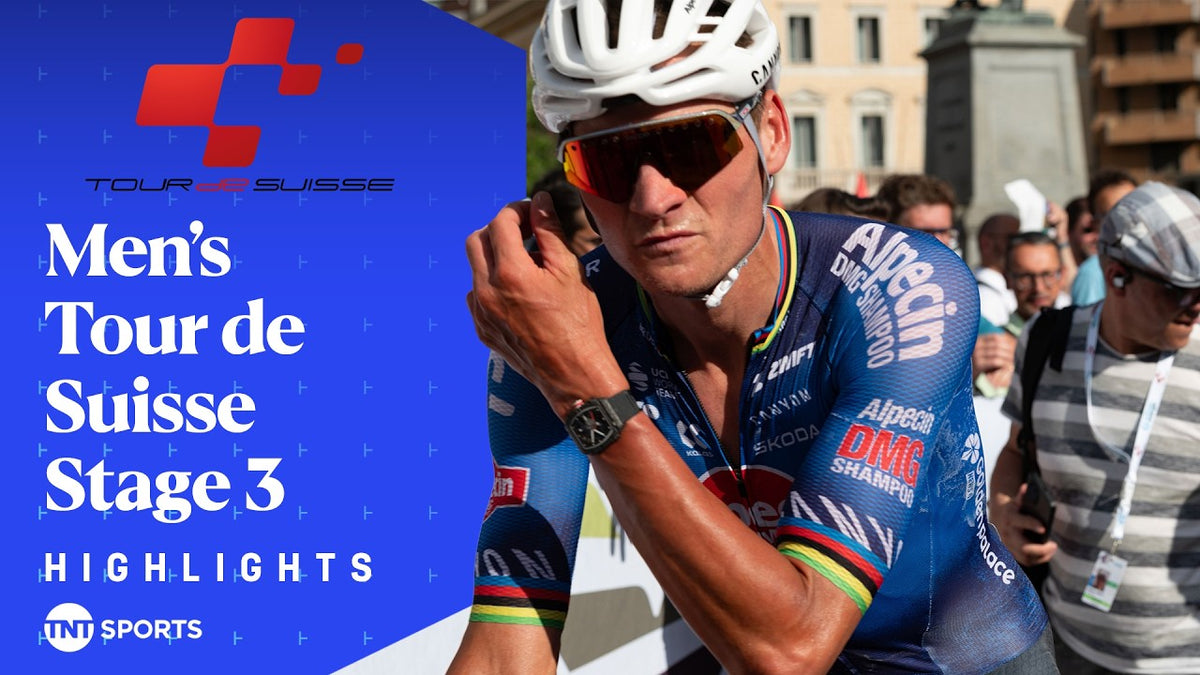 Tour de Suisse 2026, Stage 3: highlights (TNT Sports Cycling)