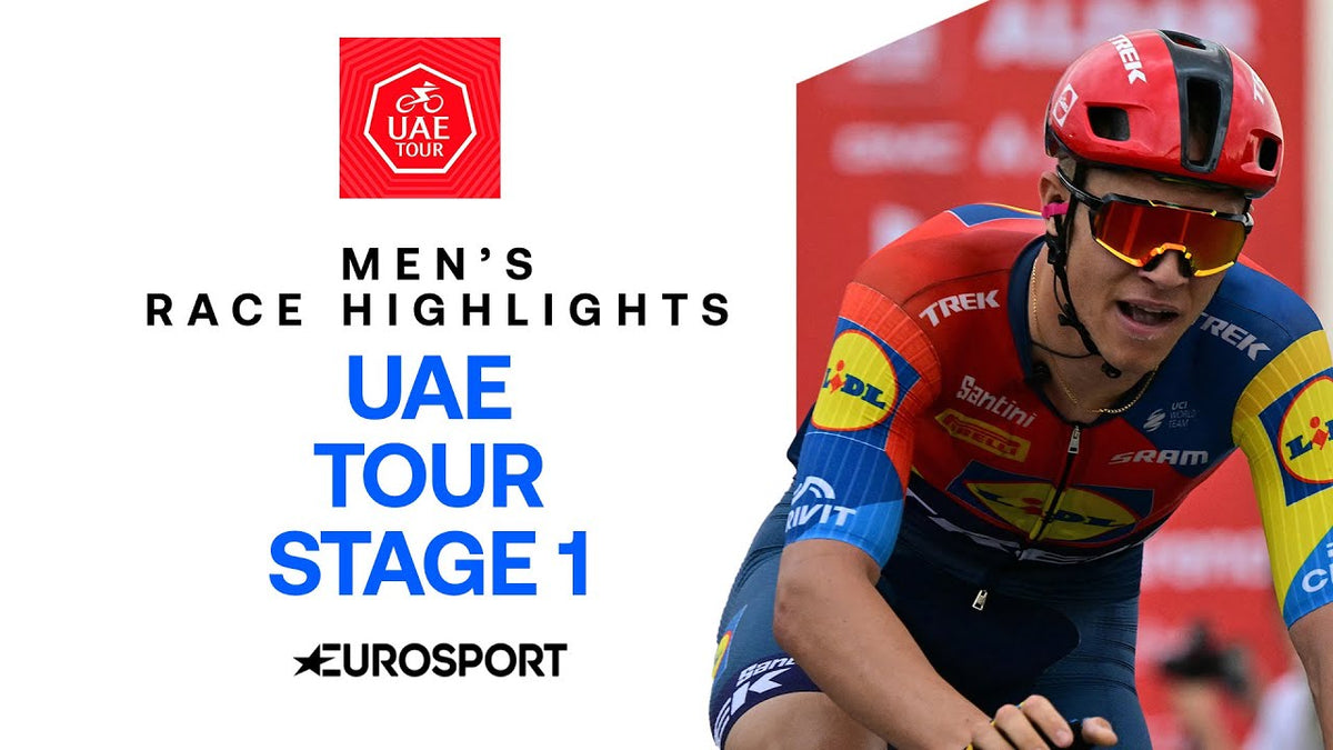 UAE Tour 2025, Stage 1: highlights (TNT Sports Cycling)