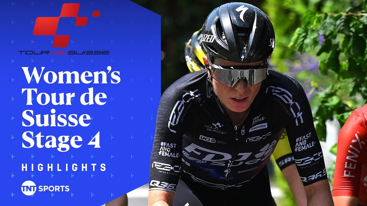 Tour de Suisse Women 2025, Stage 4: highlights (TNT Sports Cycling)