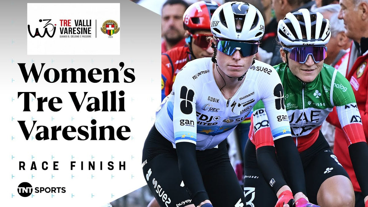 Tre Valli Varesine Women 2025: final km (TNT Sports Cycling)