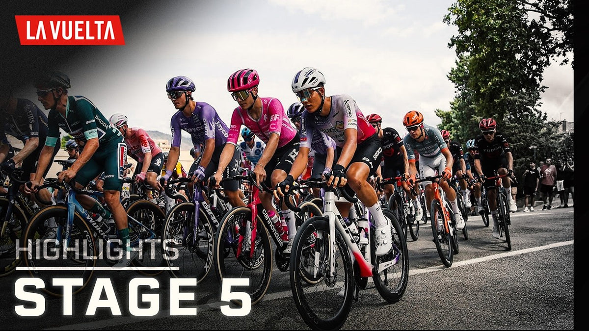 Vuelta a España 2026, Stage 5: extended highlights (NBC Sports)