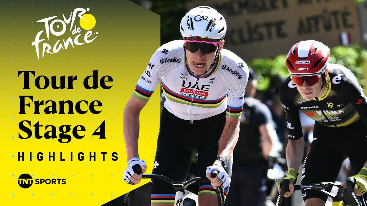 Tour de France 2025, Stage 4: highlights (TNT Sports Cycling)