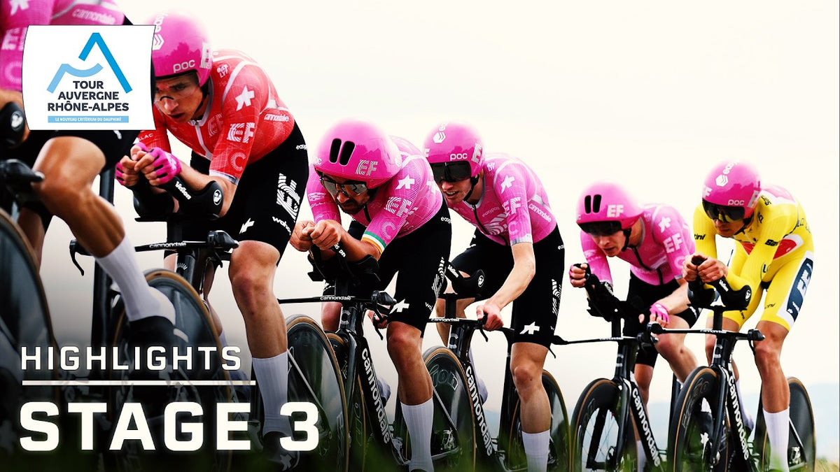 Tour Auvergne-Rhône-Alpes 2026, Stage 3: extended highlights (NBC Sports)