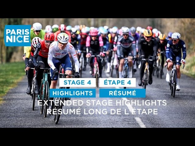 Paris-Nice 2025, Stage 4: highlights (Tour de France)