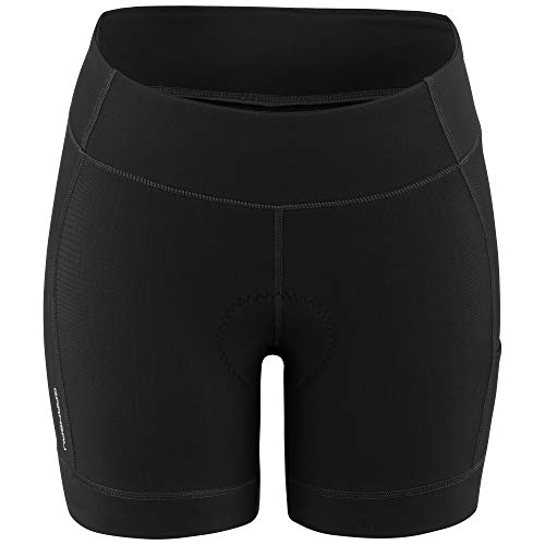 Louis Garneau, Women's Fit Sensor 5.5 Cycling Shorts 2, Black, X-Large by NR Outlet