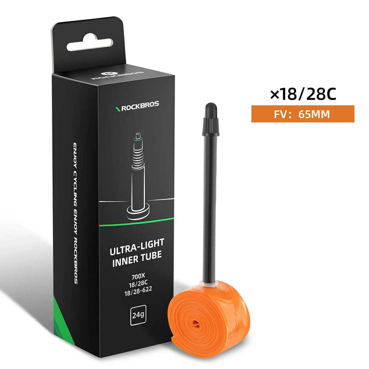 ROCKBROS Bike Inner Tube 700x18/32C Super Light 24/35g  TPU