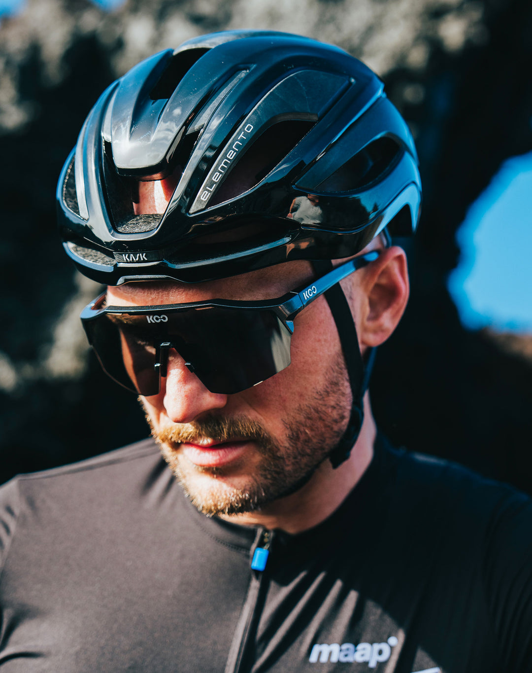 Kask Elemento Helmet in Black