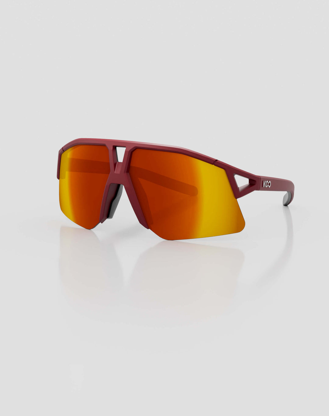 Koo Hype in Dark Red Matt / Red Mirror