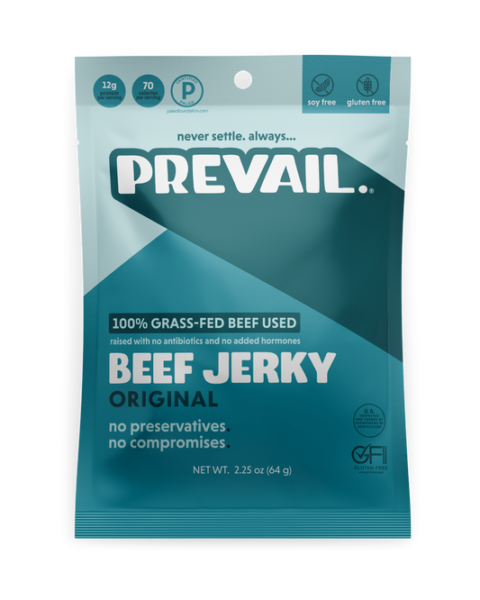 Original Beef Jerky 3 Pck by PREVAIL Jerky