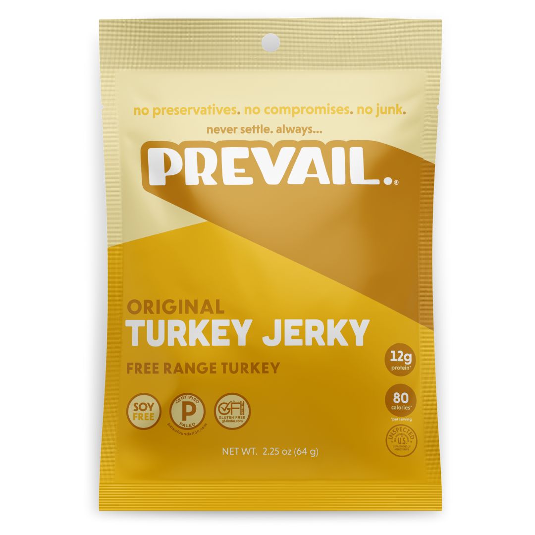 Original Turkey Jerky 3 pack by PREVAIL Jerky